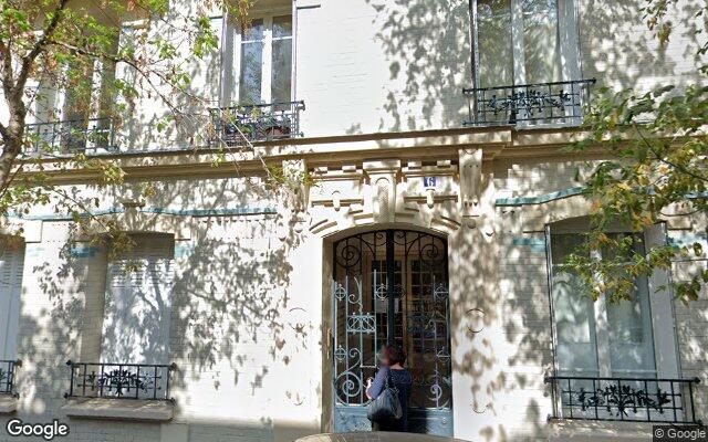 Façade : 6 rue Eugénie Gérard, Vincennes