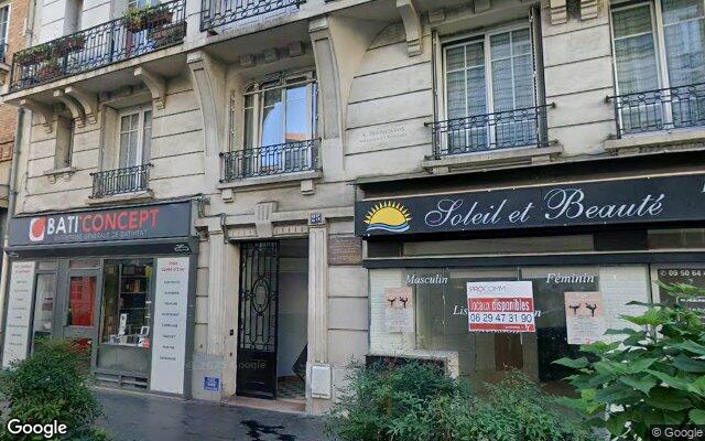 Façade : 25 rue des Laitières, Vincennes