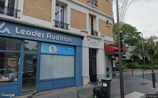 Façade : 33 rue de Strasbourg, Vincennes